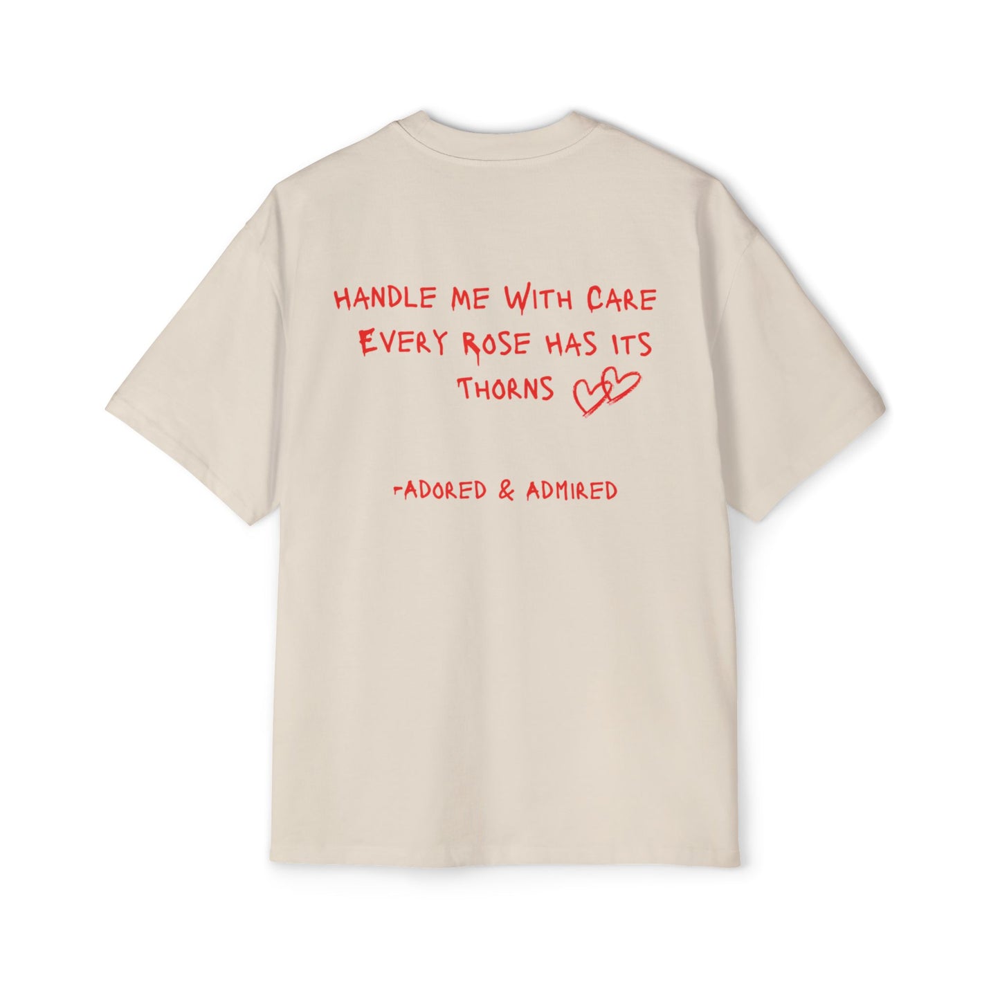 With Care Tee -Red-