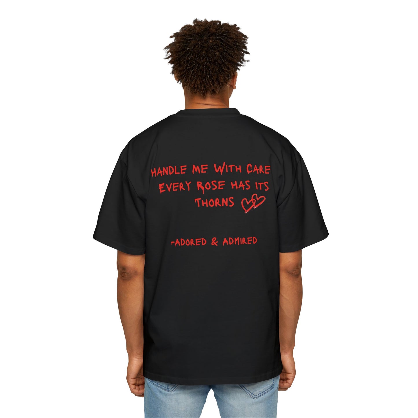 With Care Tee -Red-