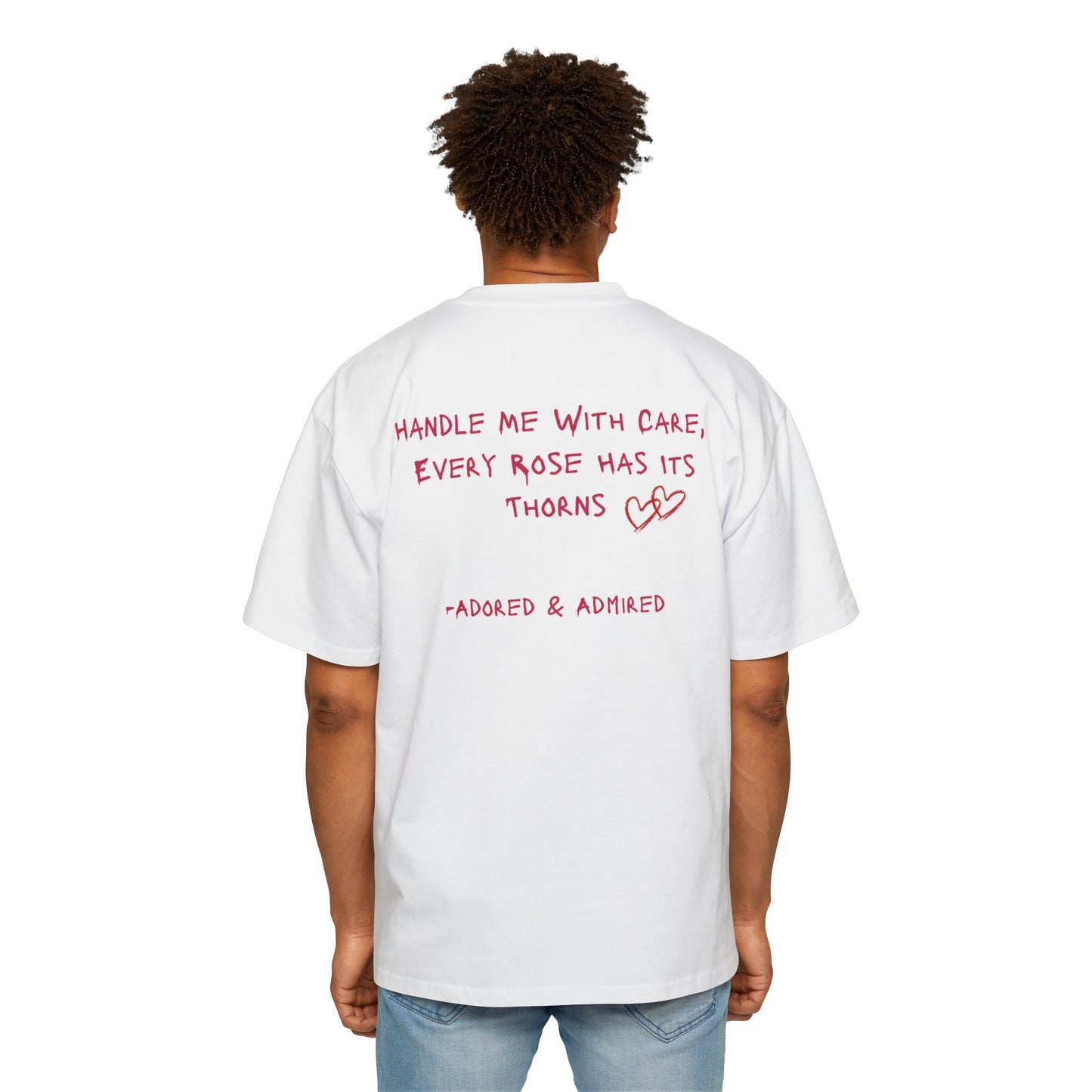 With Care Tee -Pink-