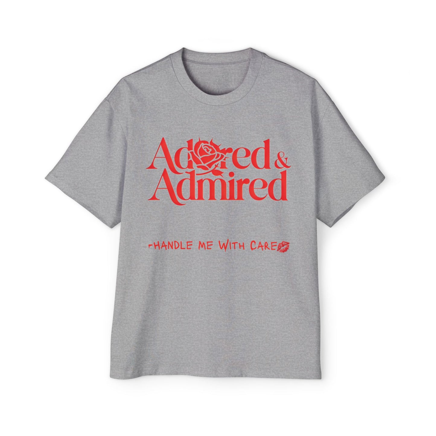 With Care Tee -Red-