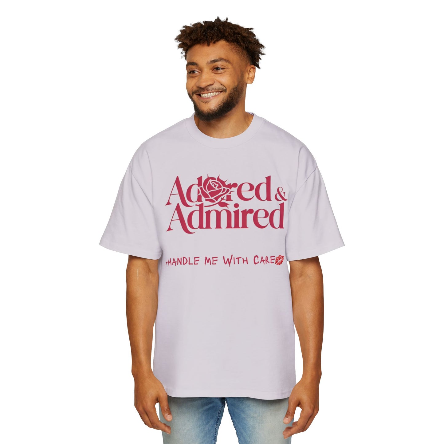 With Care Tee -Pink-