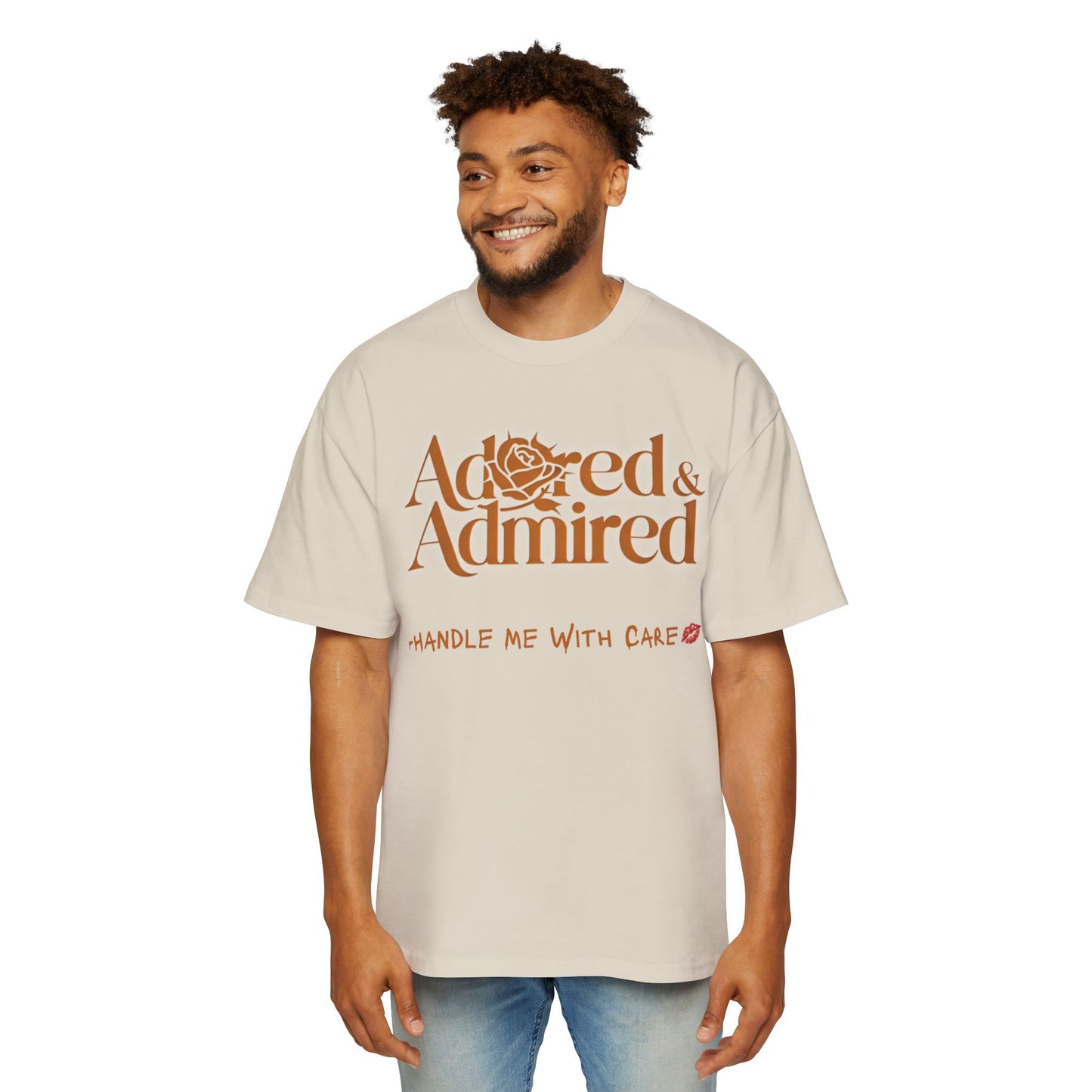 With Care Tee -Tan-