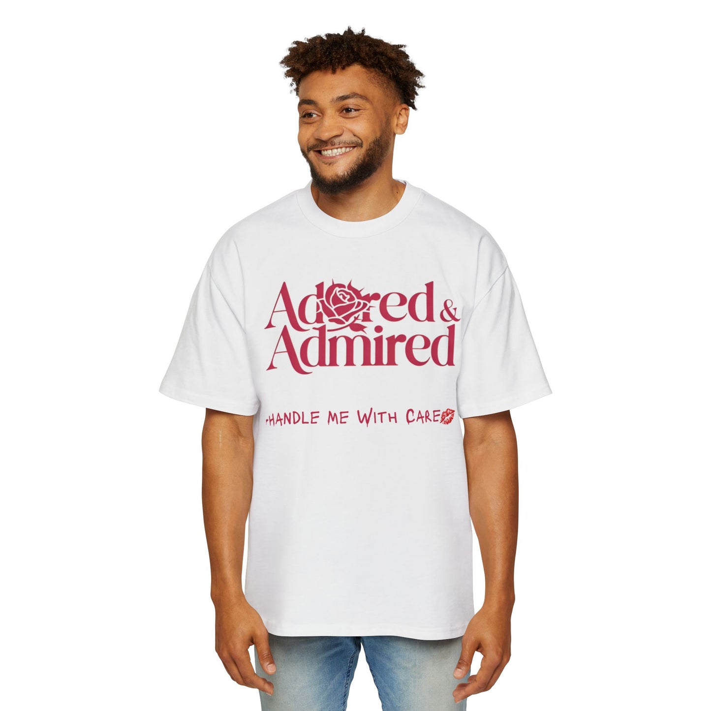 With Care Tee -Pink-