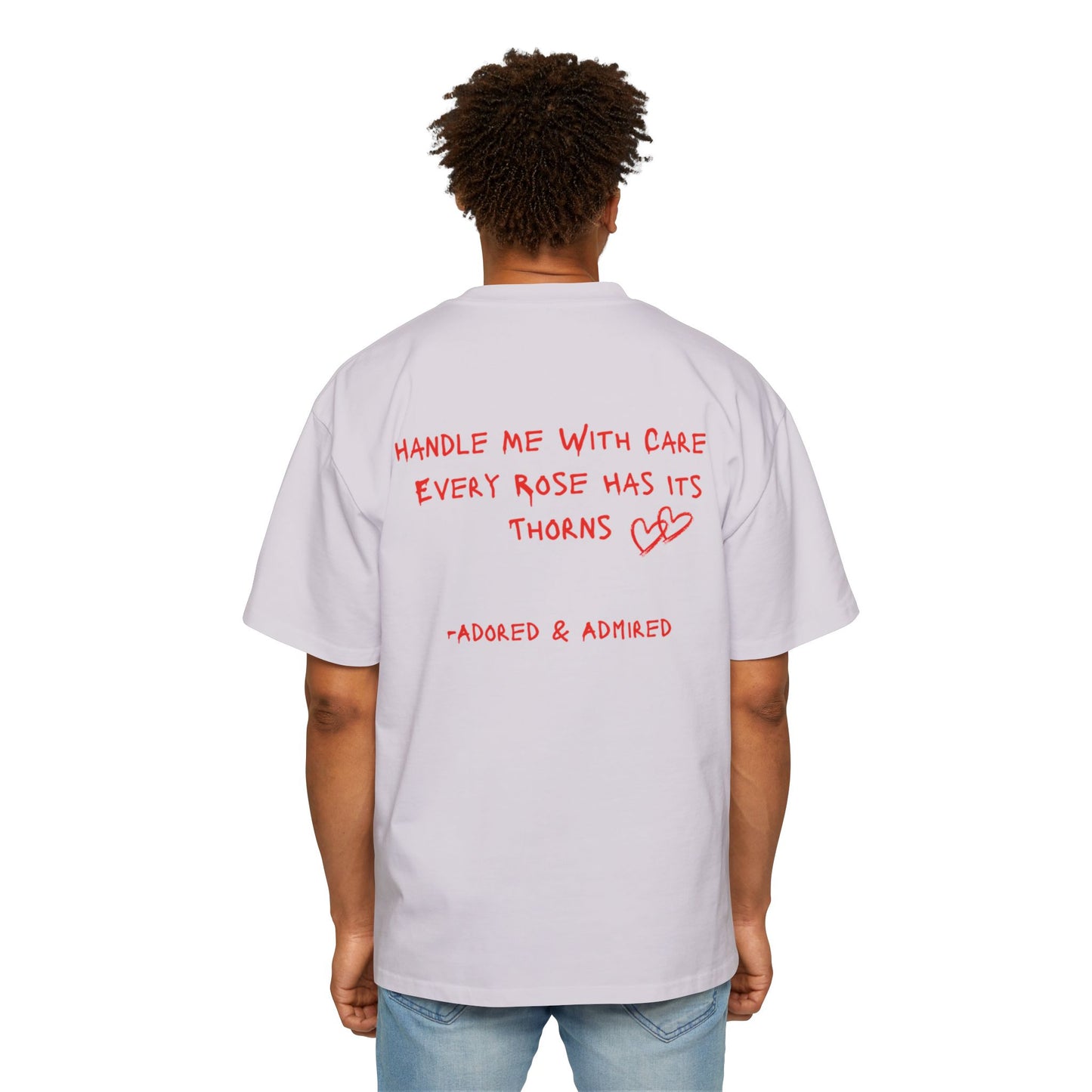 With Care Tee -Red-