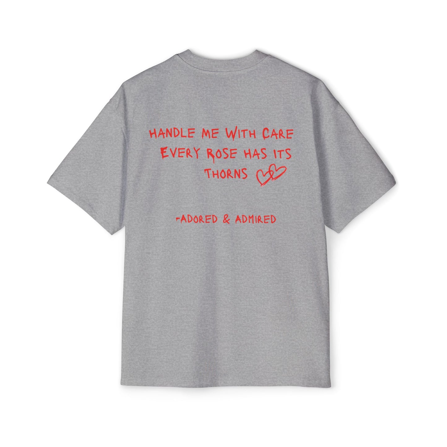 With Care Tee -Red-