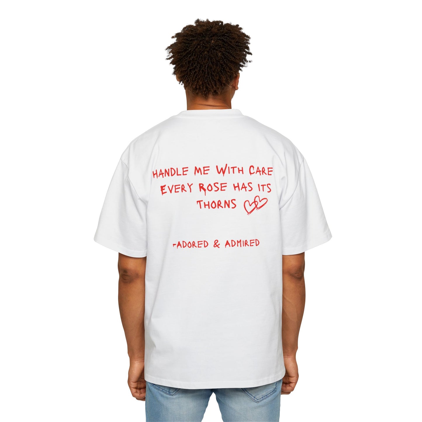 With Care Tee -Red-
