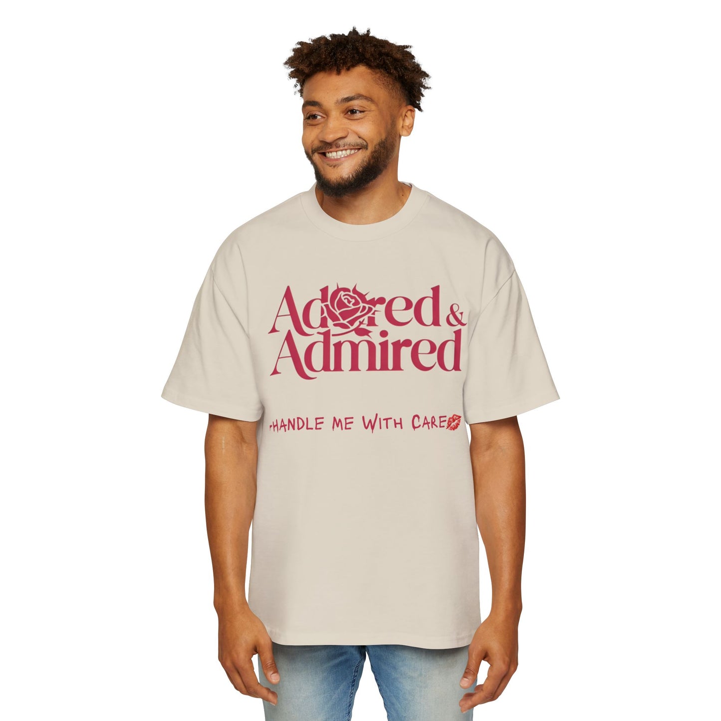 With Care Tee -Pink-