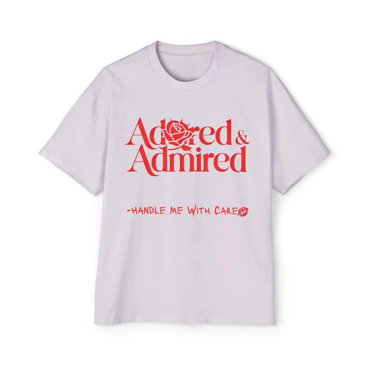 With Care Tee -Red-