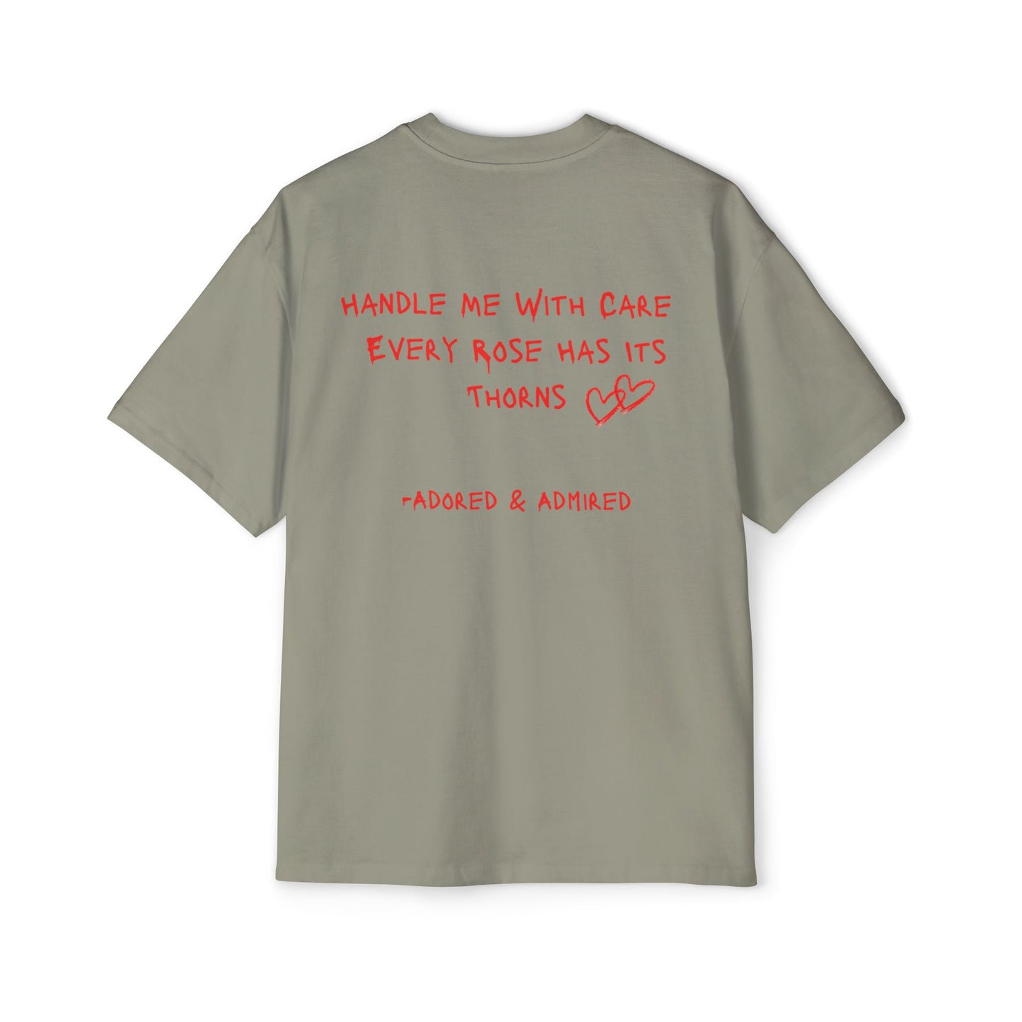 With Care Tee -Red-