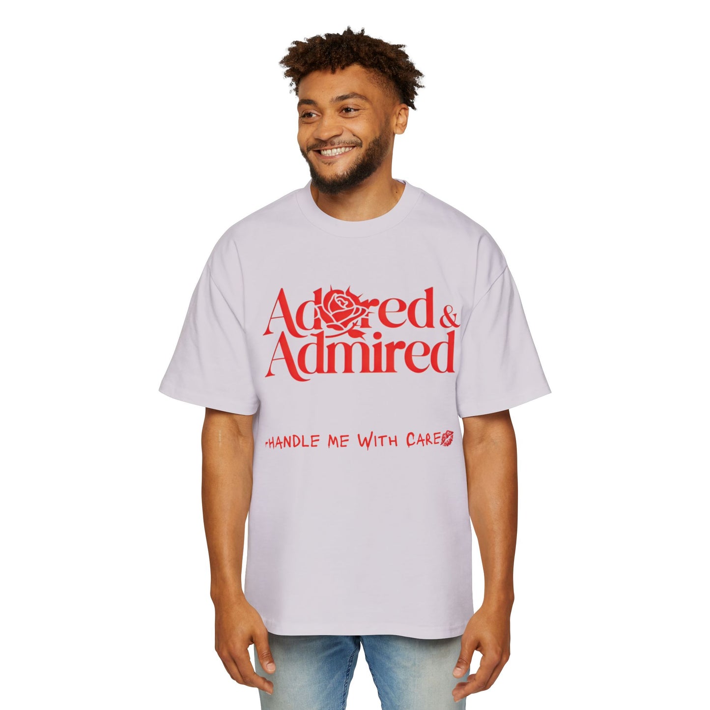 With Care Tee -Red-