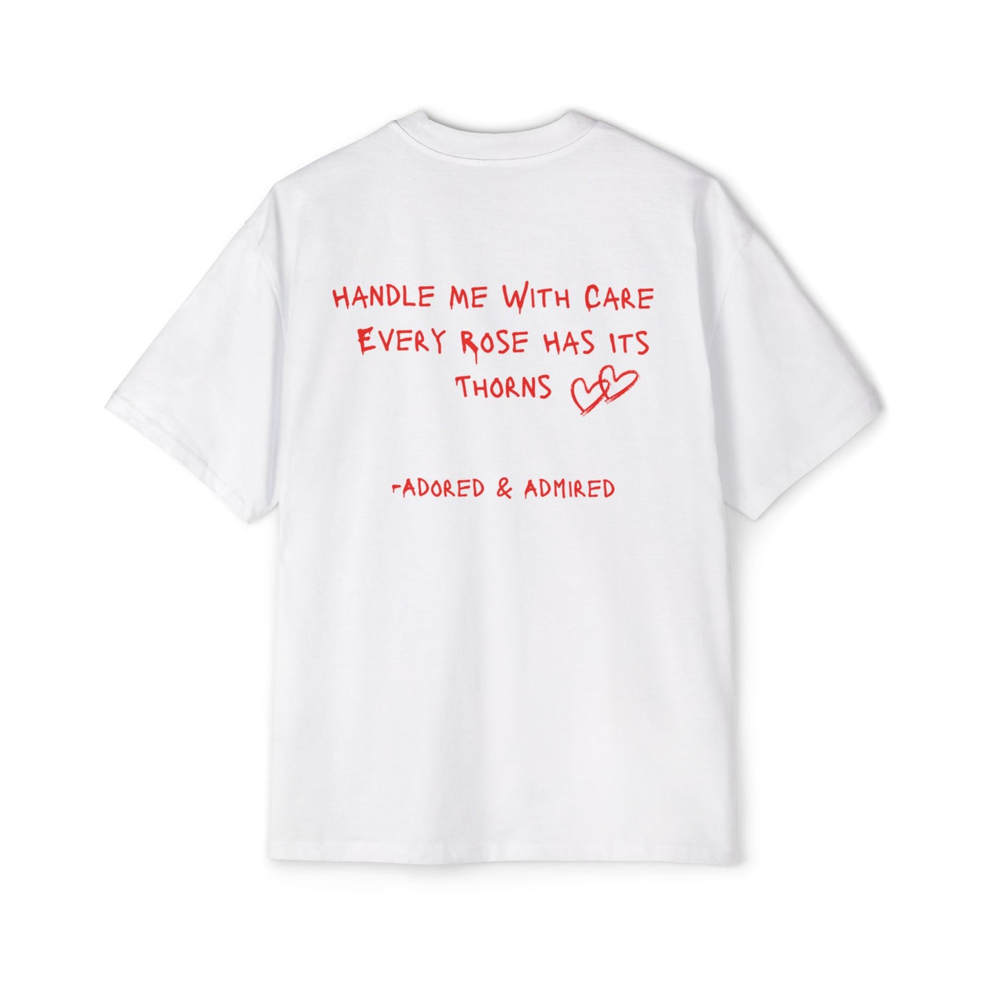With Care Tee -Red-
