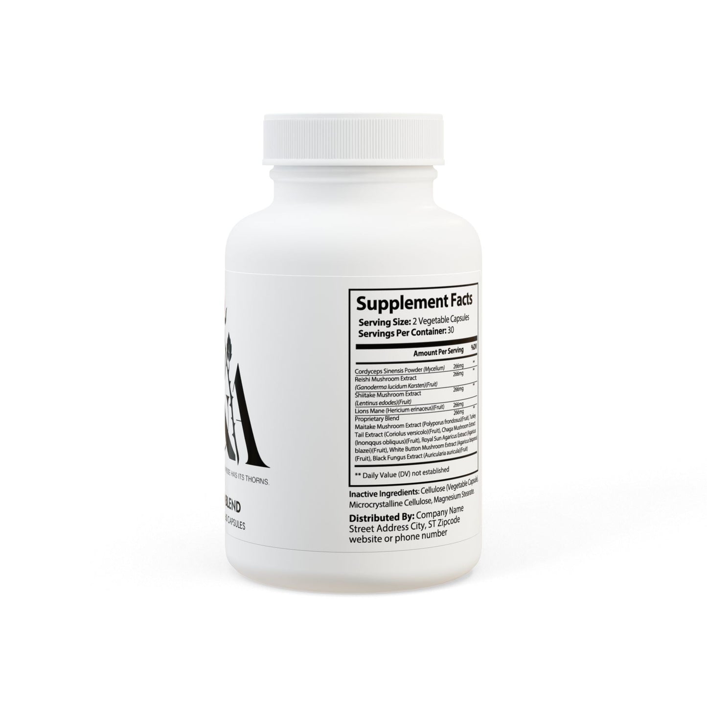 Mushroom Blend Supplement (60 Capsules)