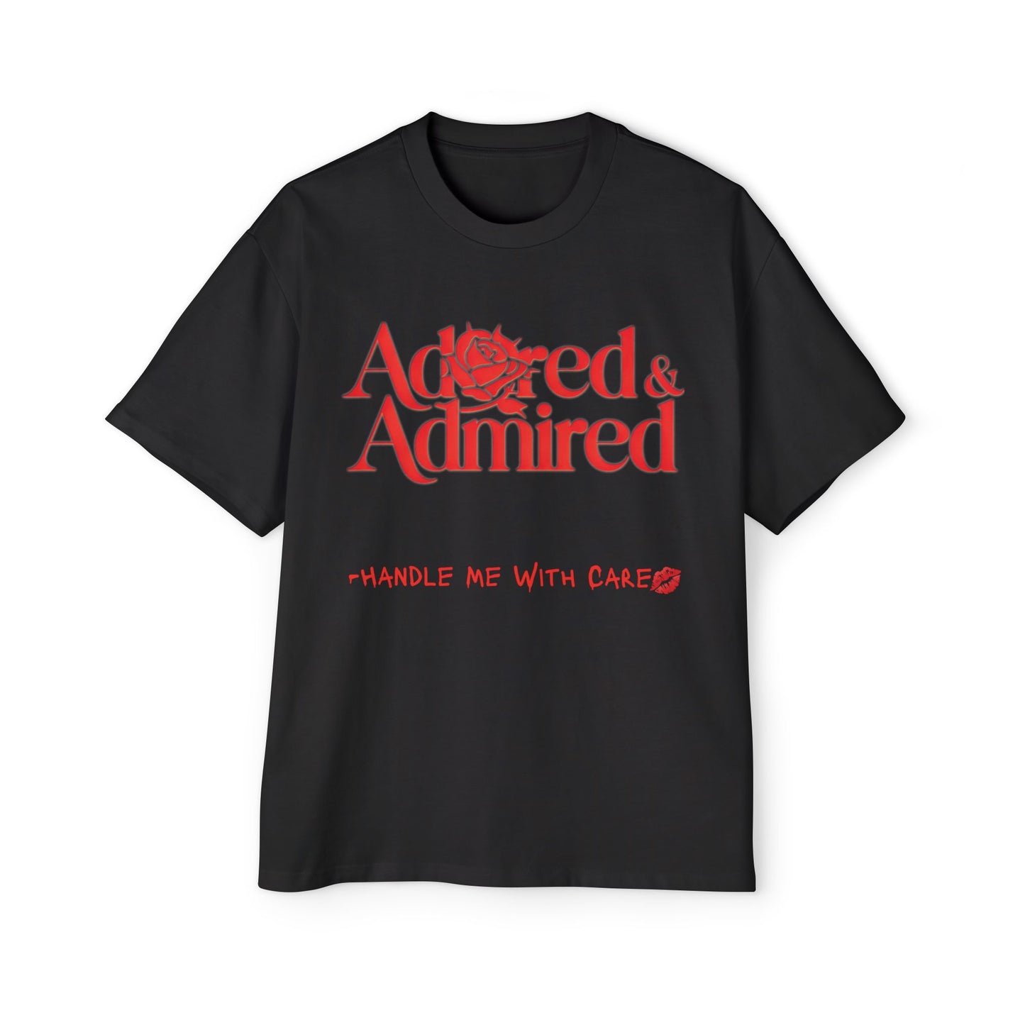 With Care Tee -Red-