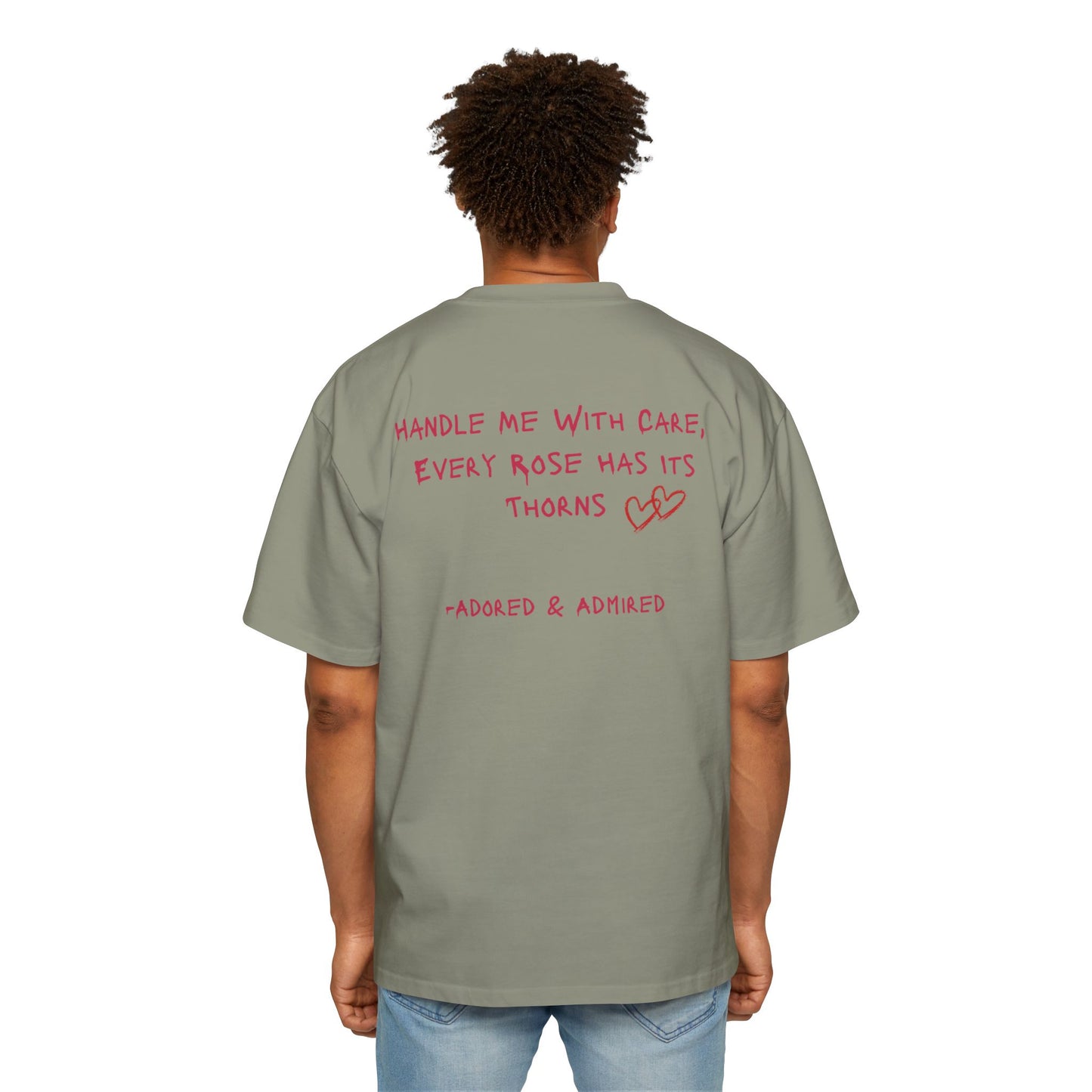 With Care Tee -Pink-