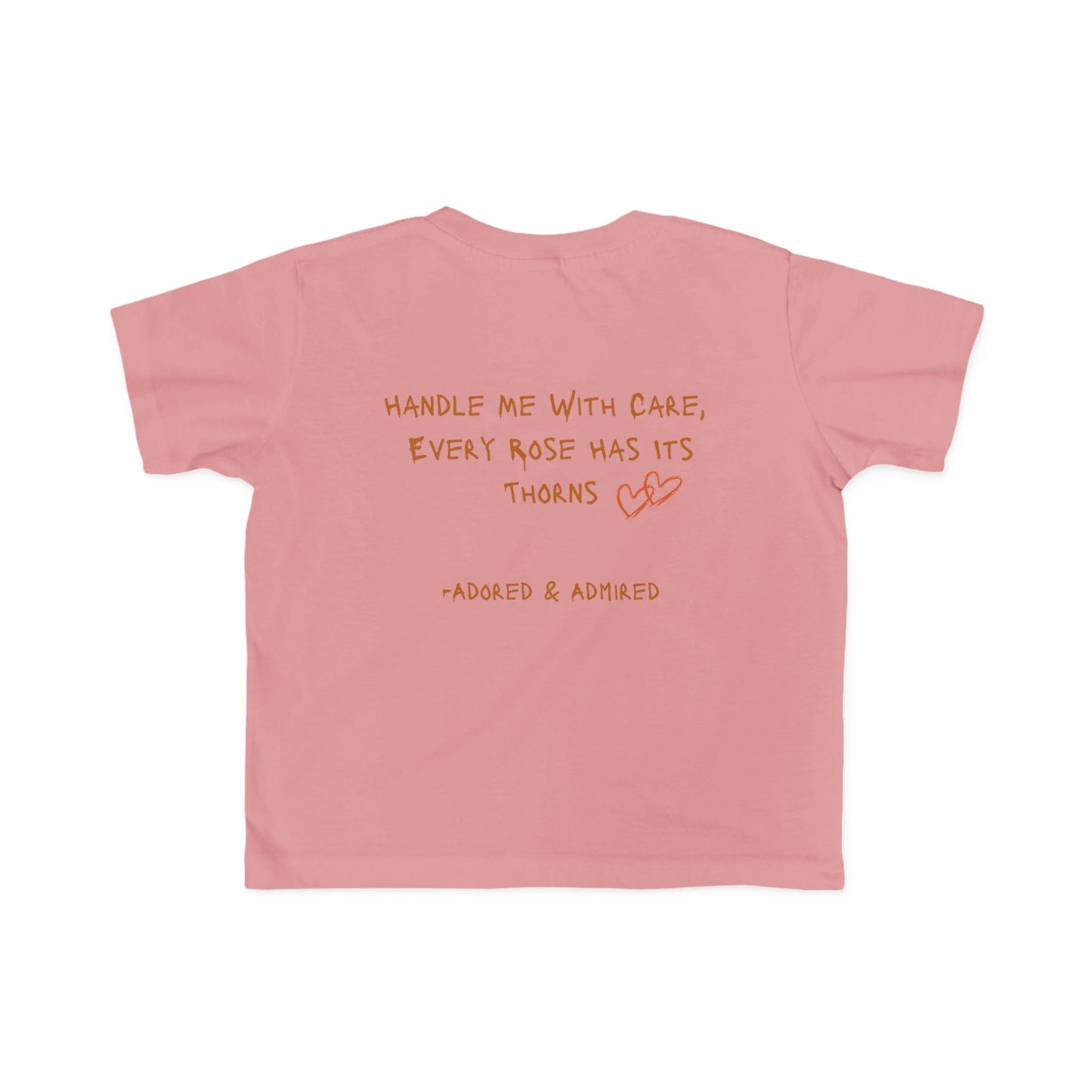 Toddler's With Care Tee -tan