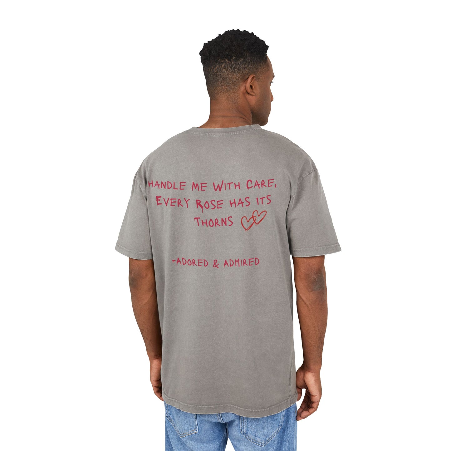 With Care Tee - Pink