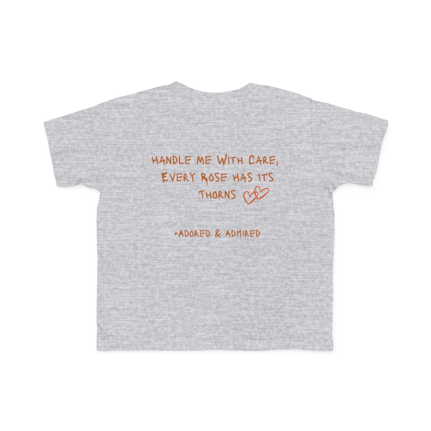 Toddler's With Care Tee -tan