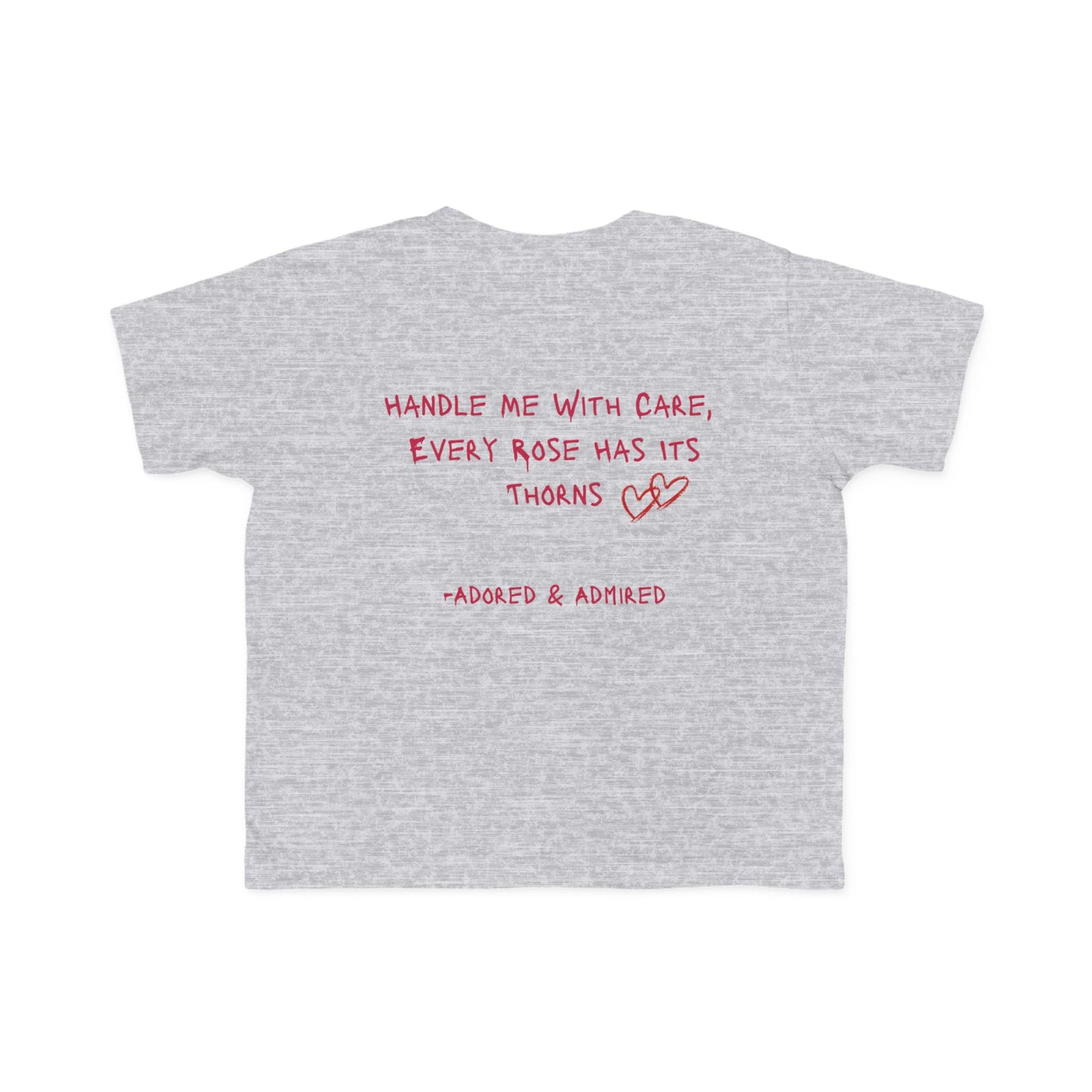 Toddler's With Care Tee -Pink