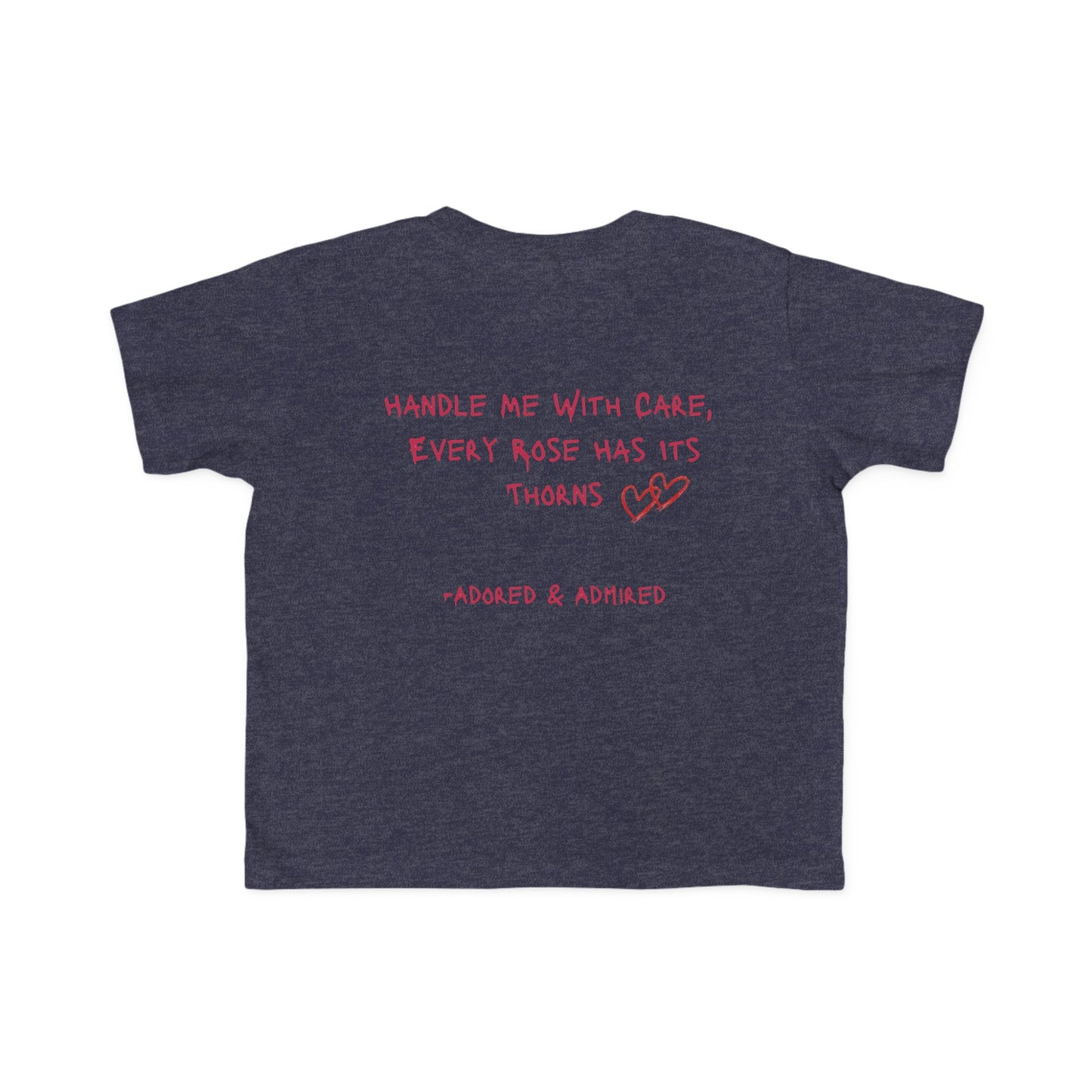 Toddler's With Care Tee -Pink