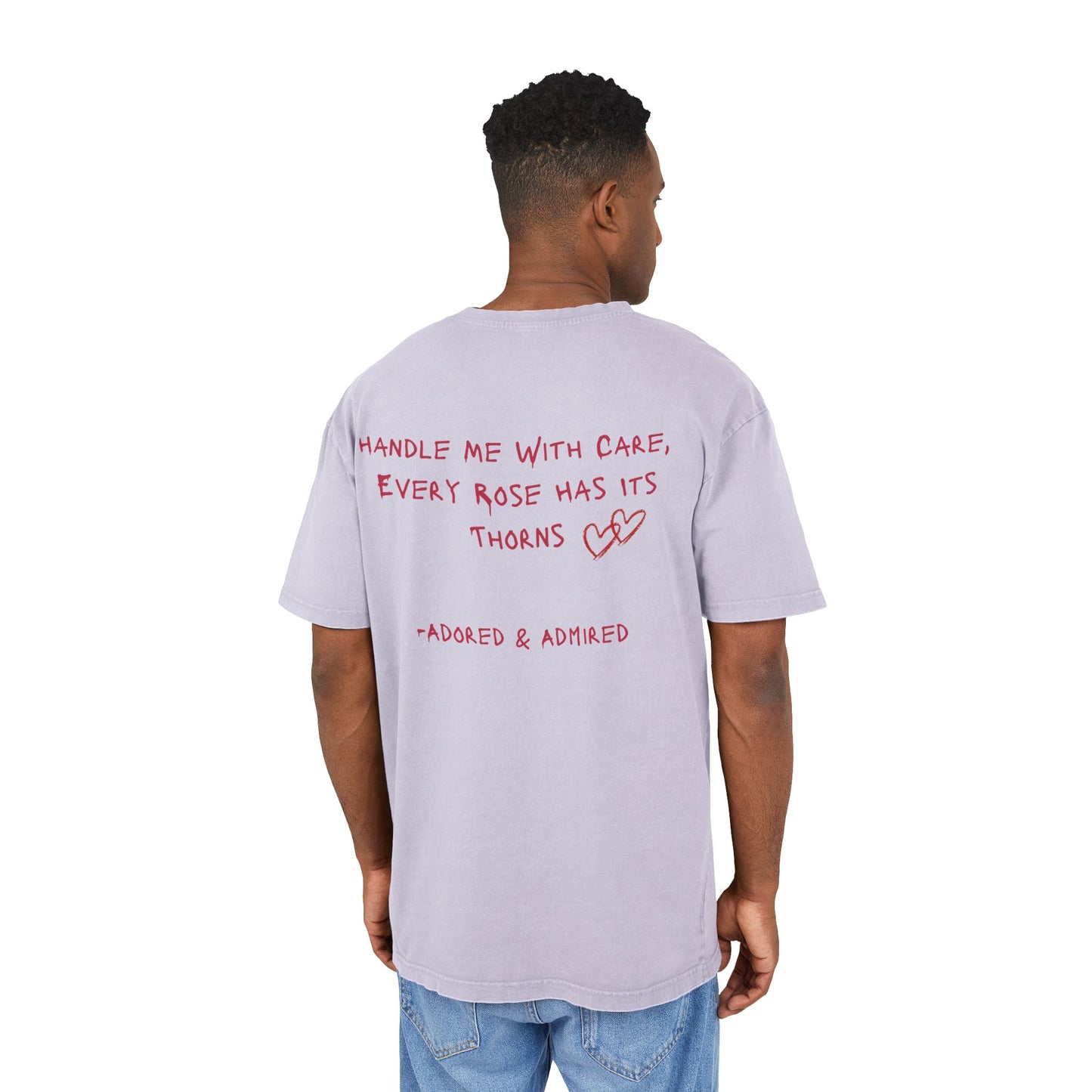 With Care Tee - Pink