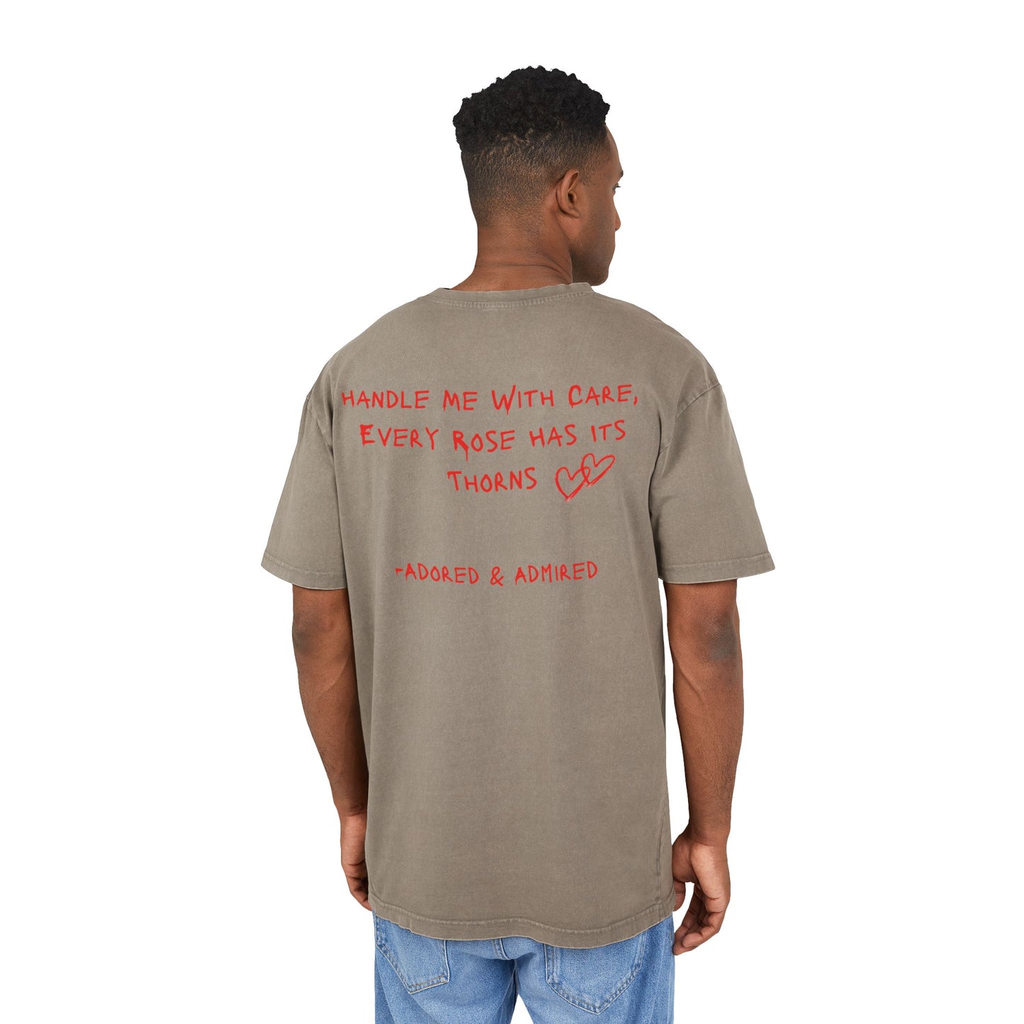 With Care Tee -Red