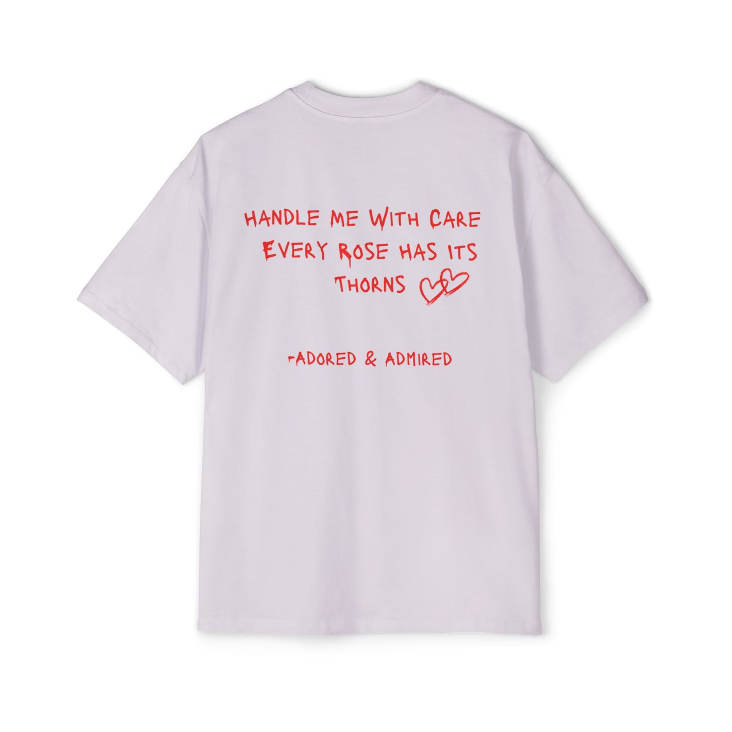 With Care Tee -Red-