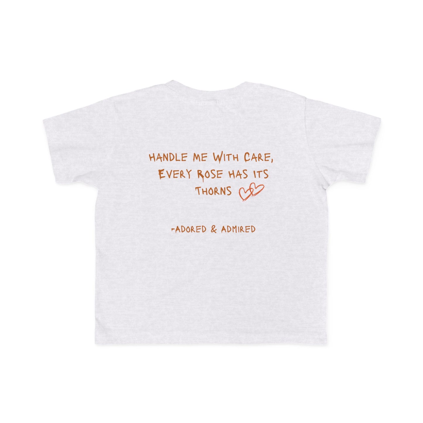 Toddler's With Care Tee -tan