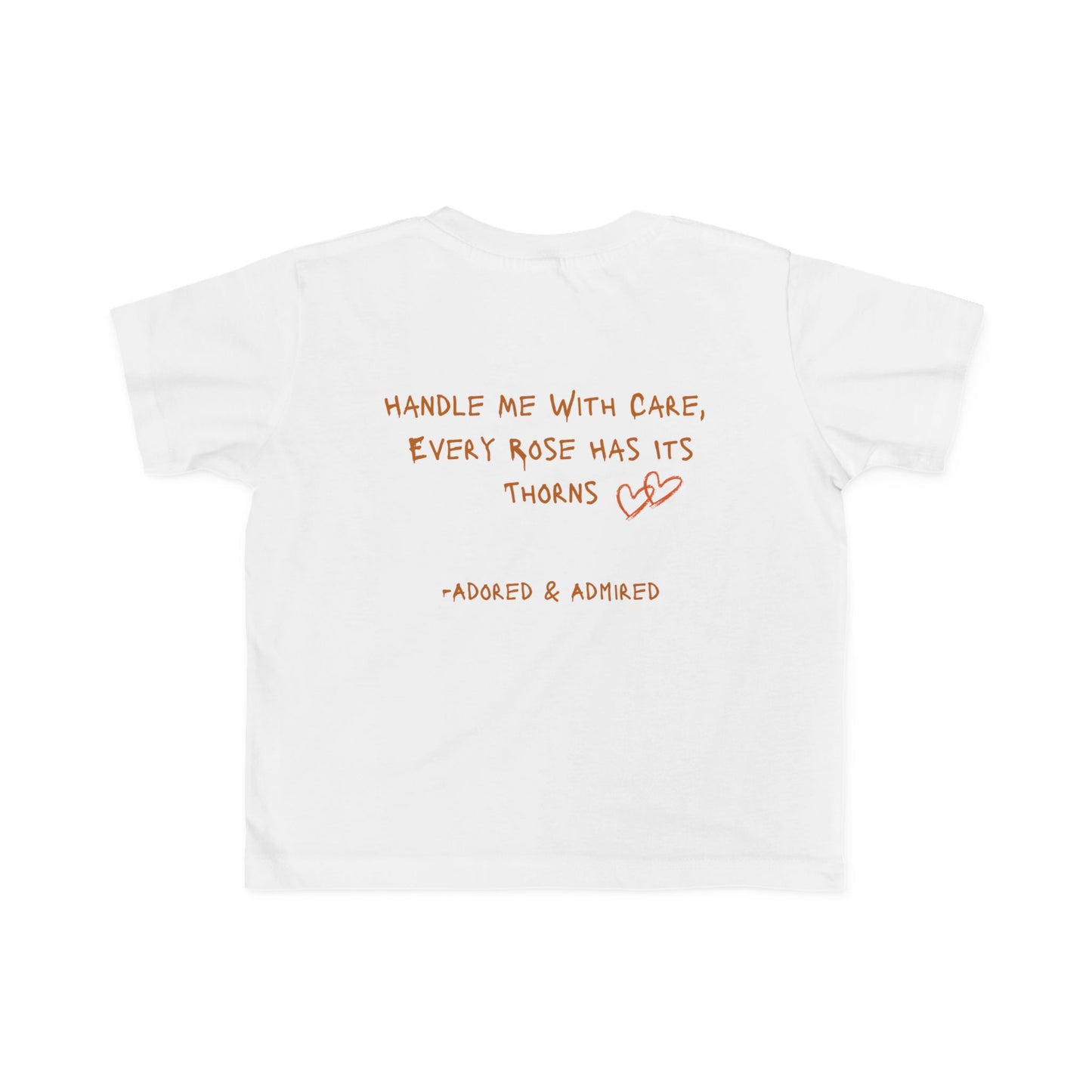 Toddler's With Care Tee -tan