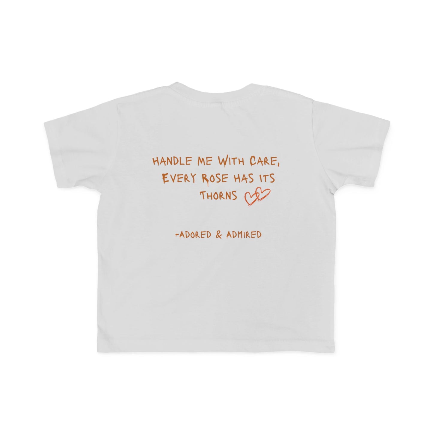 Toddler's With Care Tee -tan