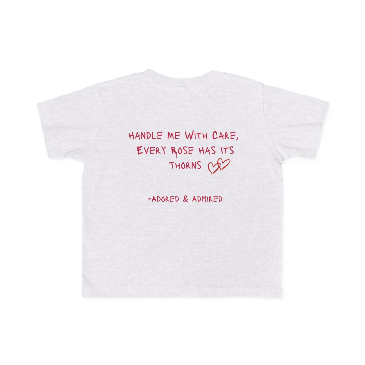 Toddler's With Care Tee -Pink