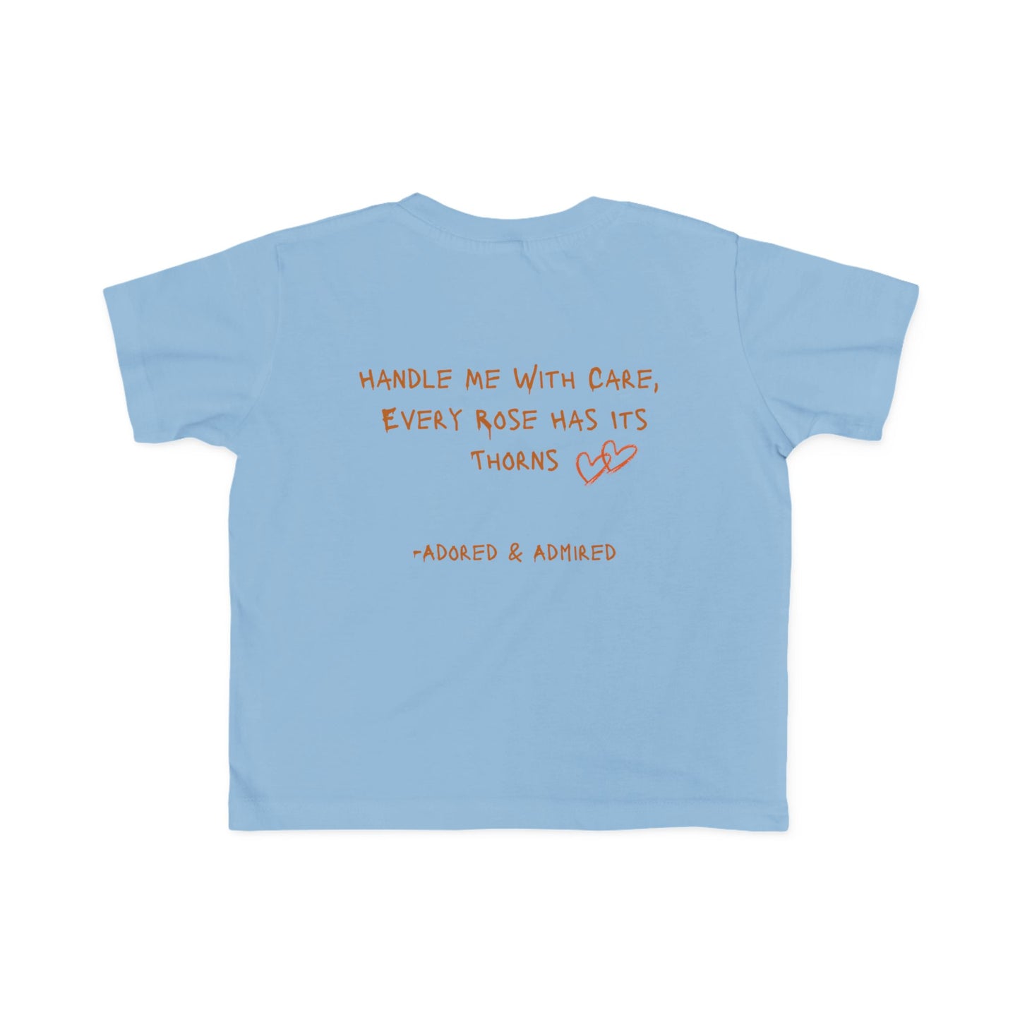 Toddler's With Care Tee -tan